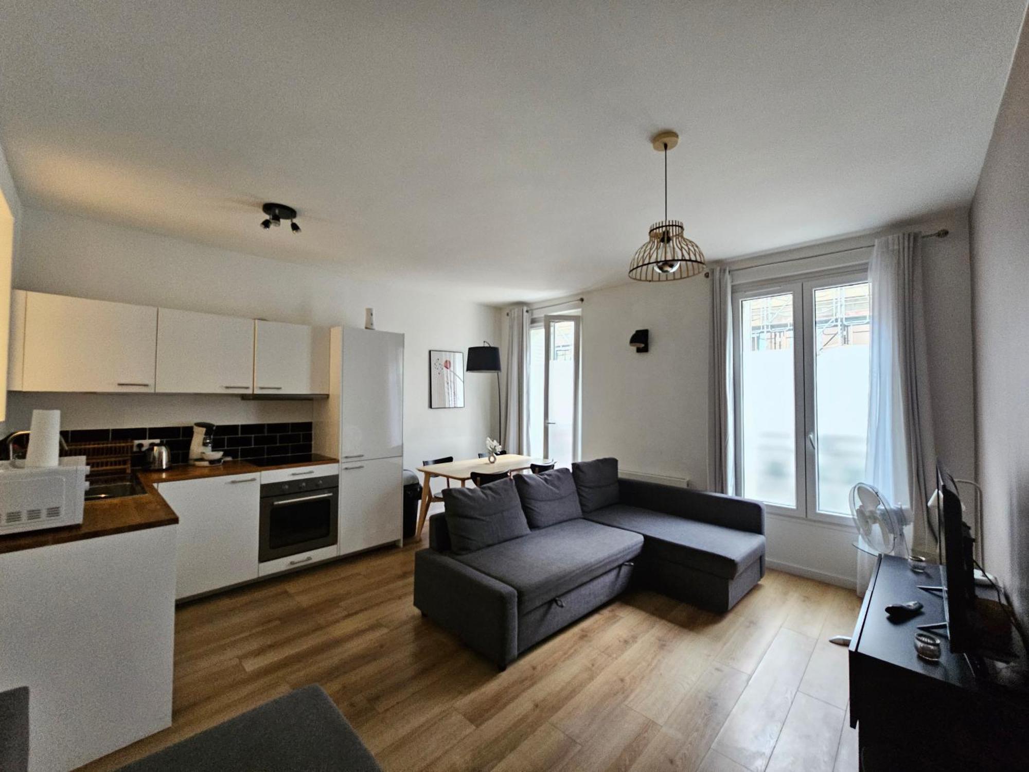 *Appartement Moderne/2 Minutes Du Metro* 생투앙 외부 사진