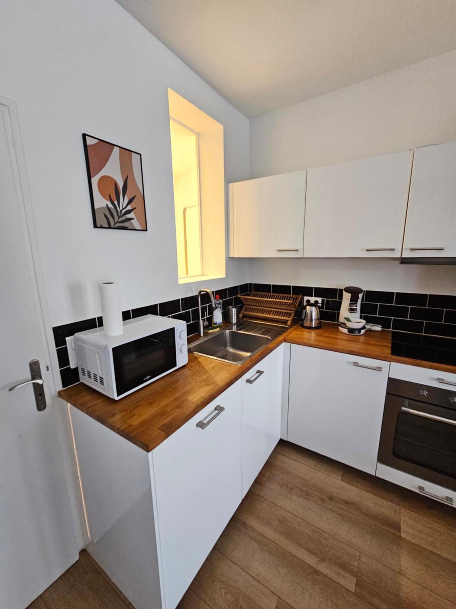 *Appartement Moderne/2 Minutes Du Metro* 생투앙 외부 사진