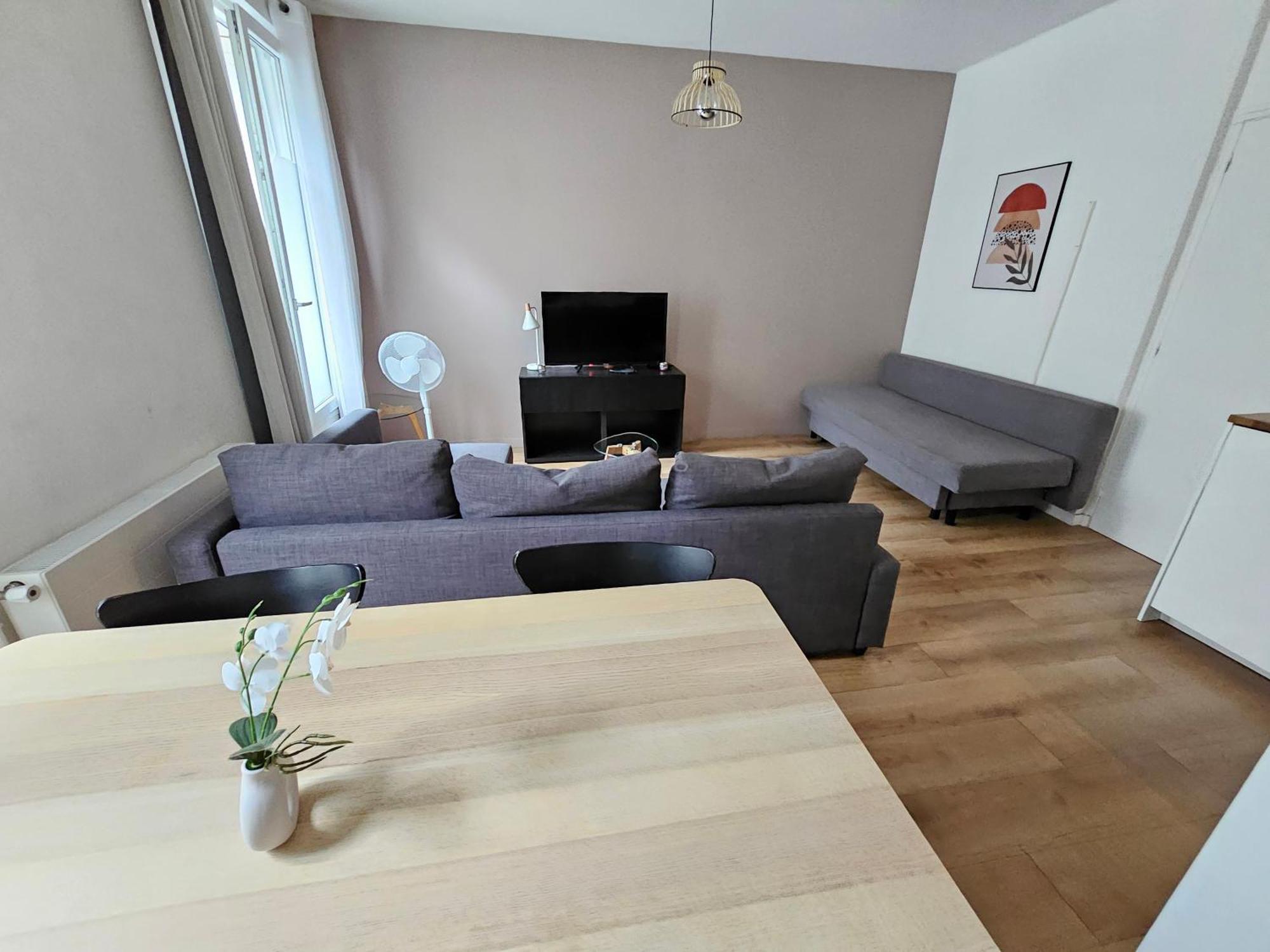 *Appartement Moderne/2 Minutes Du Metro* 생투앙 외부 사진