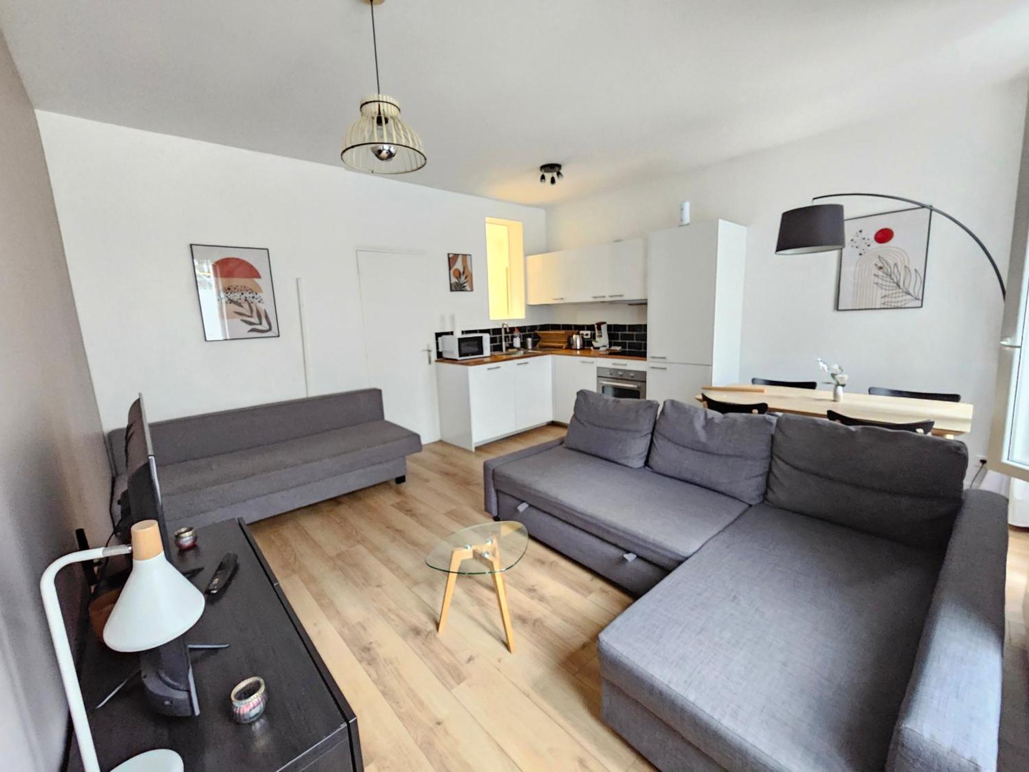 *Appartement Moderne/2 Minutes Du Metro* 생투앙 외부 사진